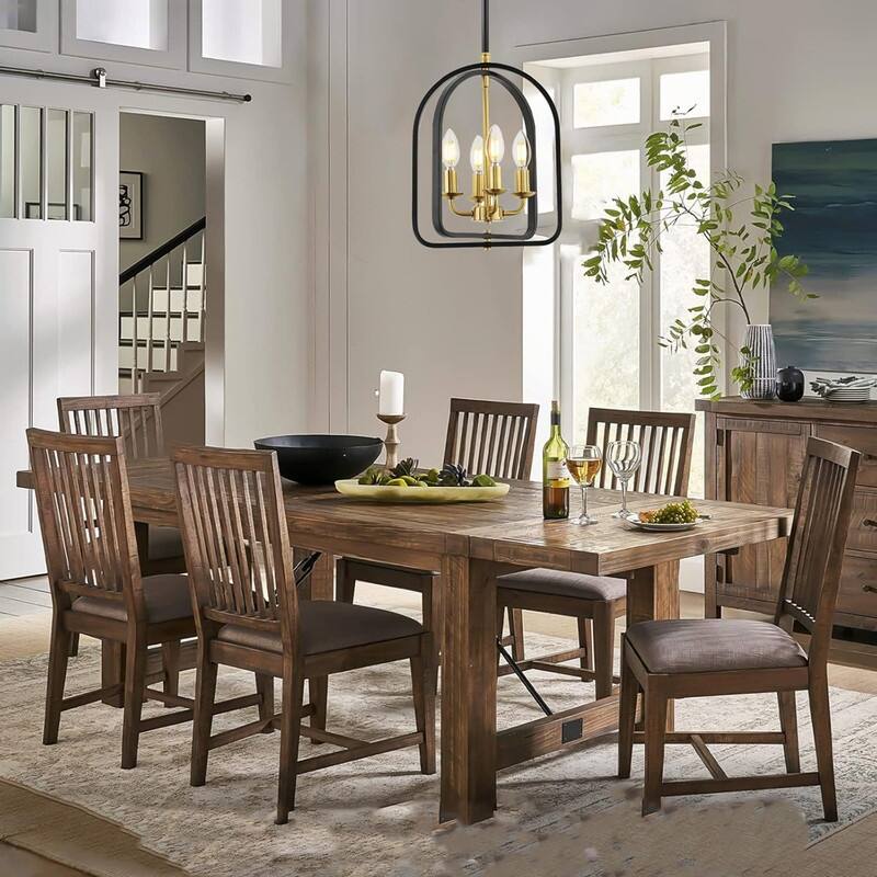 4 Light bulbs light black and gold light fixture metal pendant lights