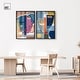 preview thumbnail 39 of 41, Abstract Mask Series Living Room Set Shadowbox Print by Art Remedy