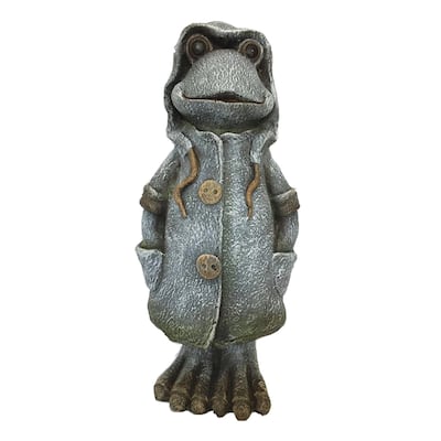 17" Rain Coat Frog