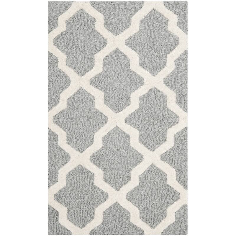 SAFAVIEH Handmade Cambridge Tietsia Modern Wool Rug