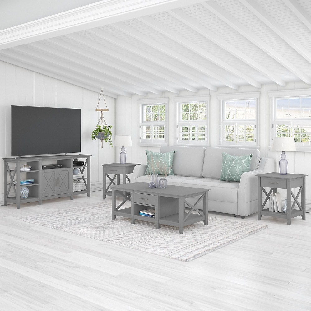 4-piece TV Stand and Table Set