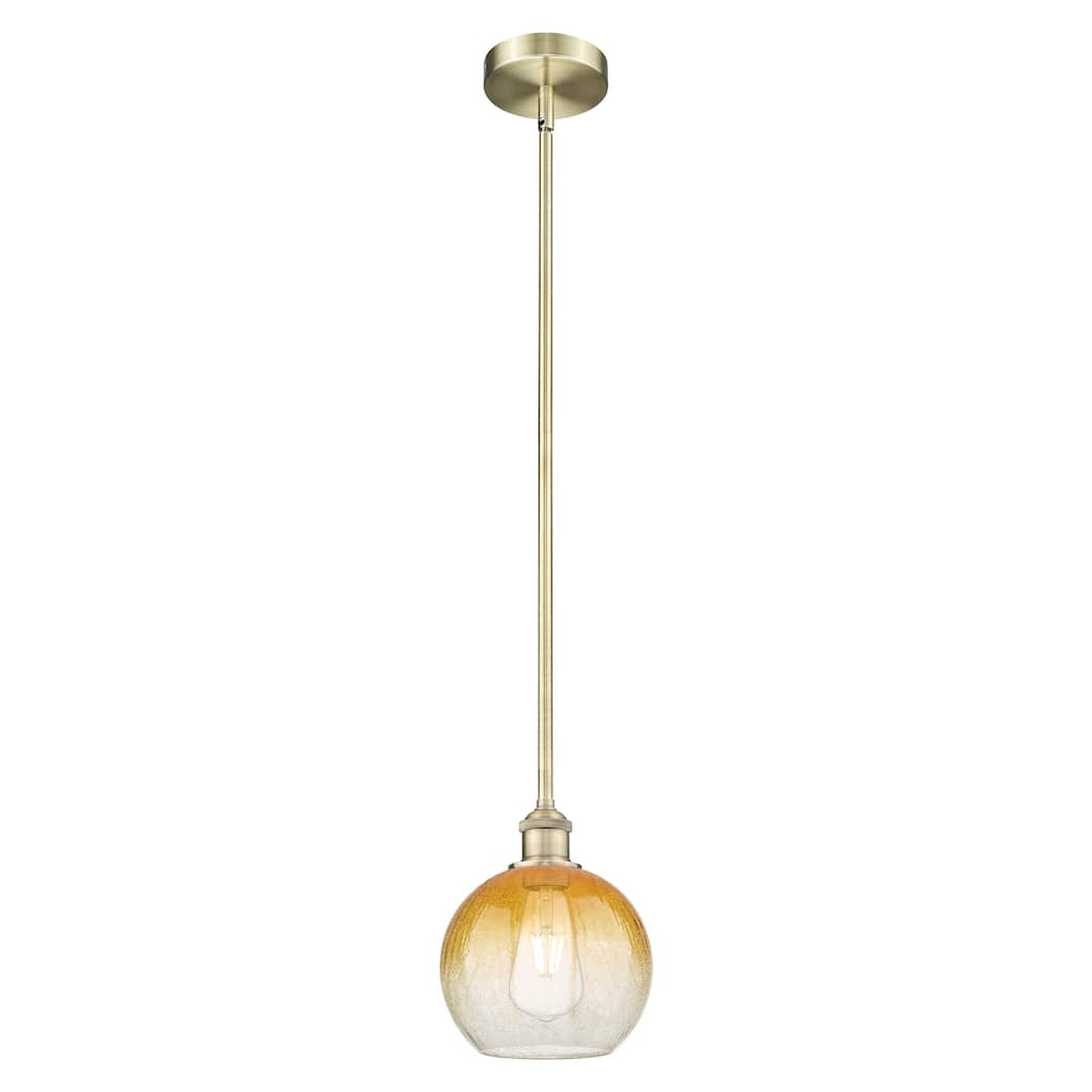 Innovations Lighting Endless Possibilities Edison - Brookhaven Globe - 1 Light 8" Stem Hung Mini Pendant