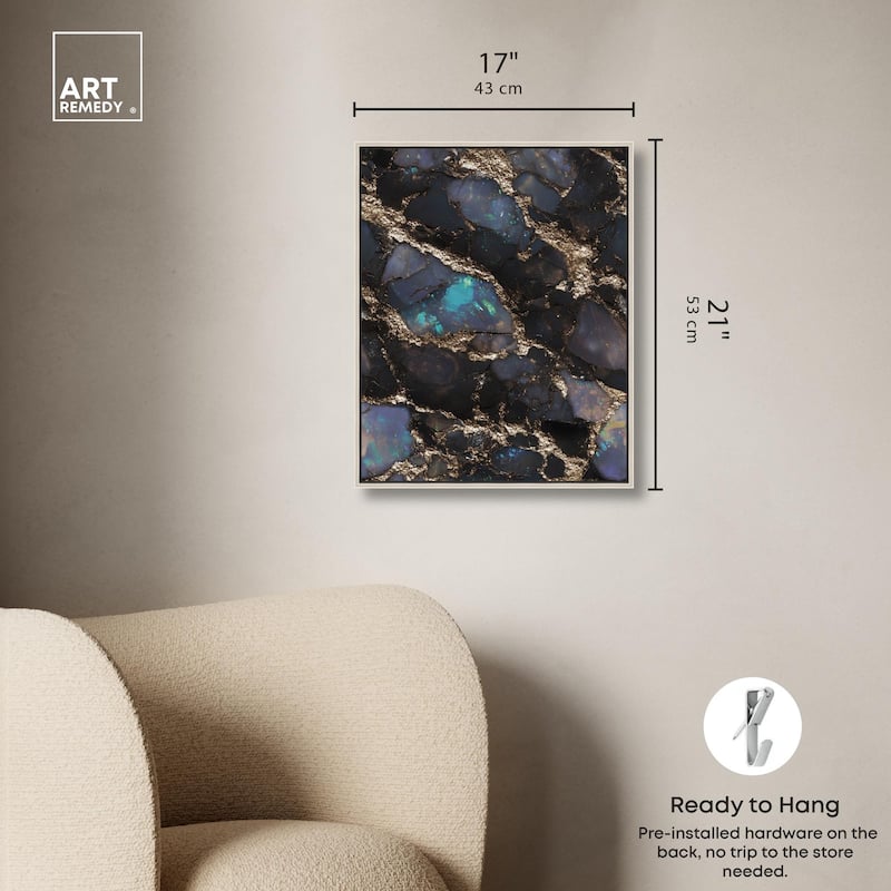 Astral Firelight Canvas by Art Remedy