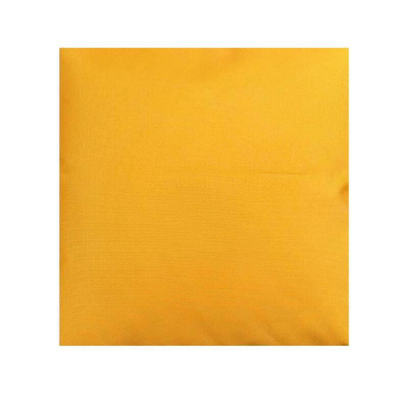 Boston Outdoor Cabana Stripe Tufted Chair Pad Yellow 16 X 16 - Set of 2