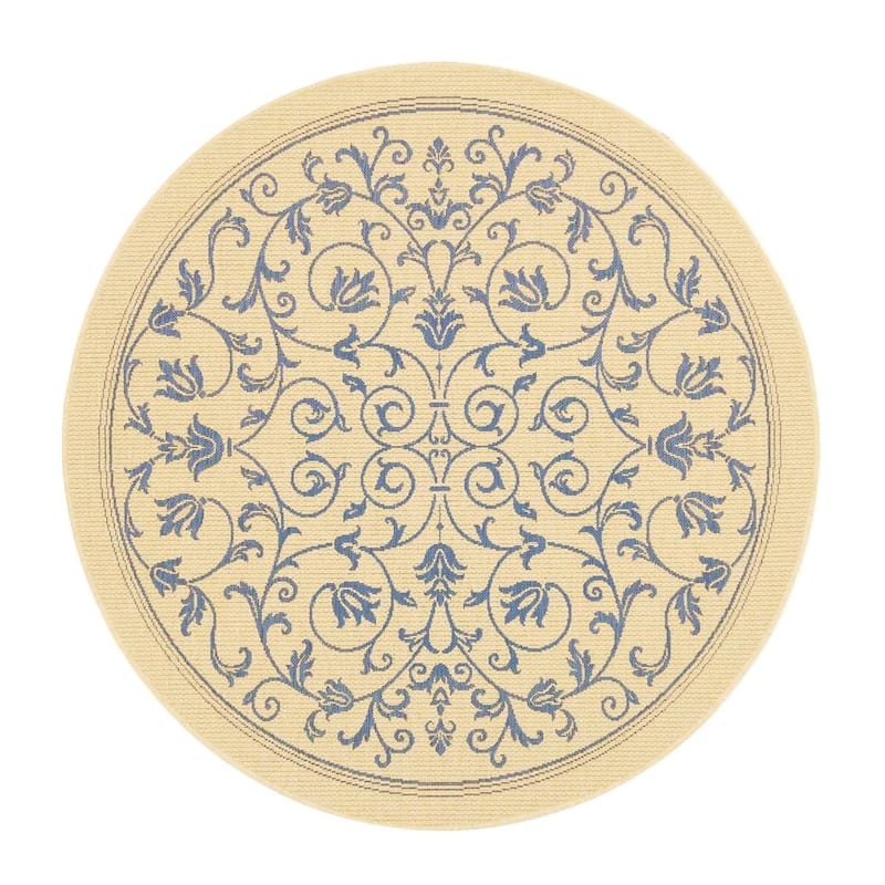 SAFAVIEH Courtyard Clarine Indoor/ Outdoor Waterproof Patio Backyard Rug
