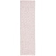 preview thumbnail 120 of 121, SAFAVIEH Handmade Micro-Loop Courteney Transitional Wool Rug 2'3" x 9' Runner - Pink/Ivory