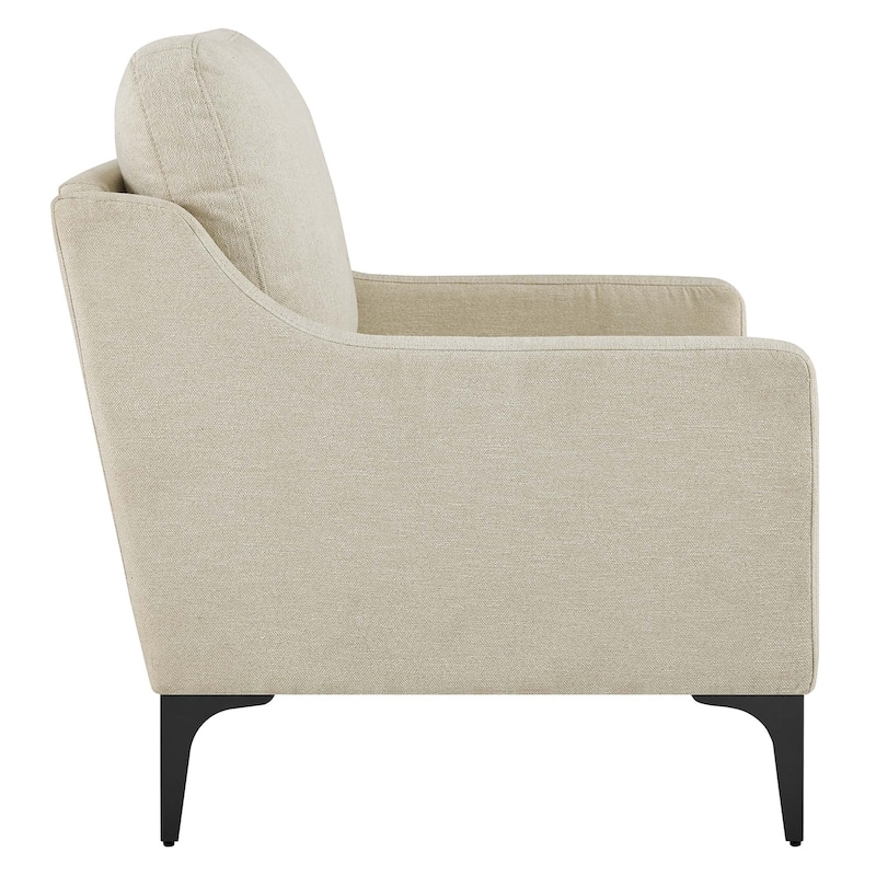 Corland Upholstered Fabric Armchair