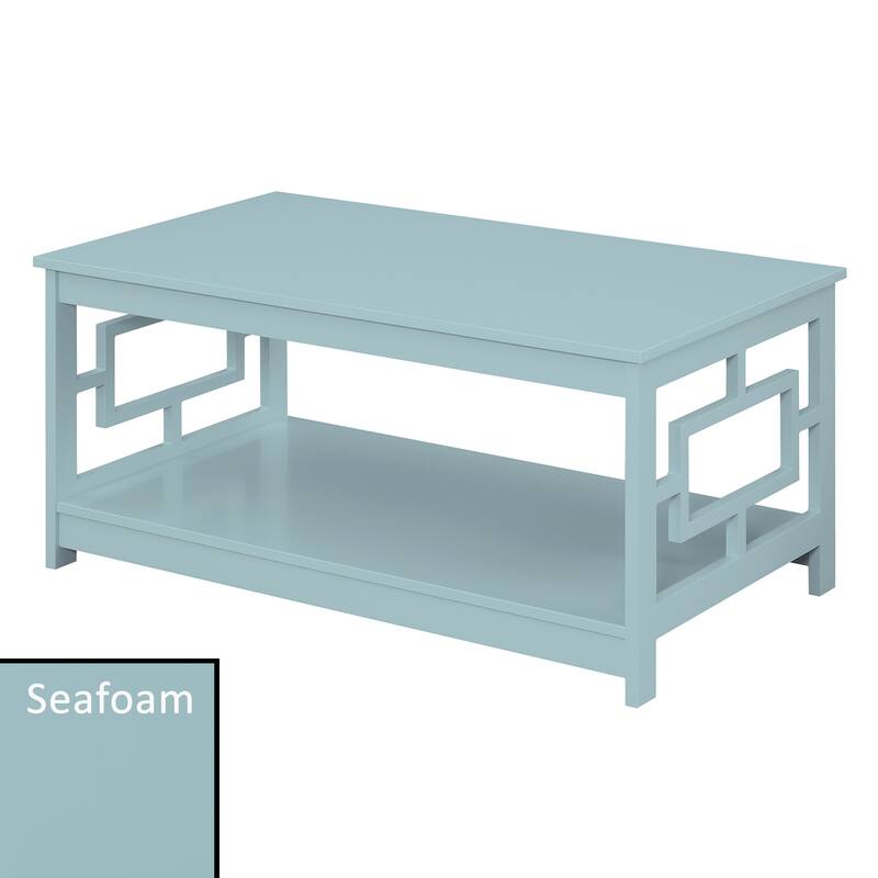 Convenience Concepts Town Square Coffee Table with Shelf