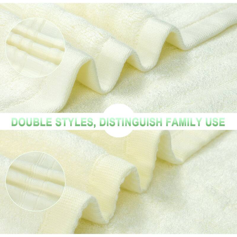 4Pcs Bath Towels Soft Absorbent 27"x54" - 70 x 140cm/27 x 54 inch