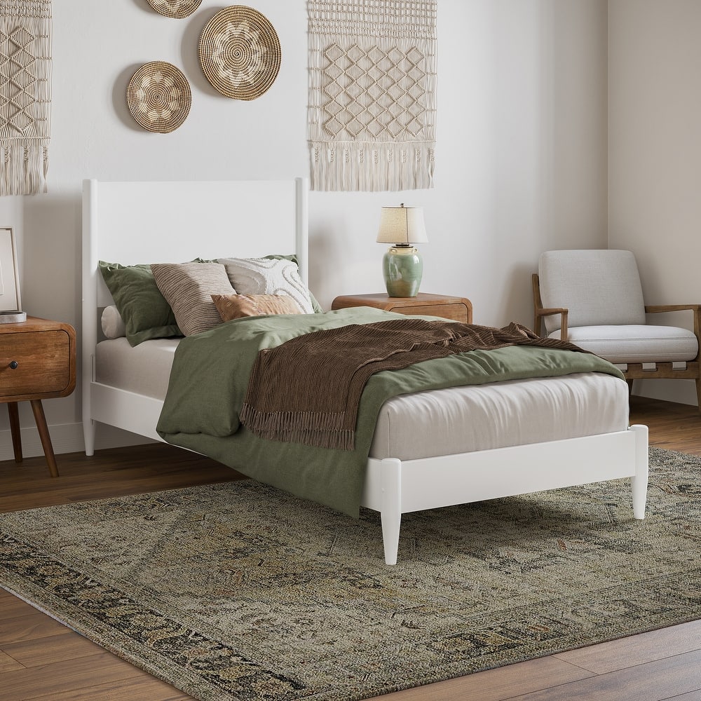 Pasadena Solid Wood Low Profile Platform Bed