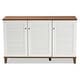 preview thumbnail 5 of 8, Carson Carrington Kaettilstorp 8-shelf Shoe Cabinet