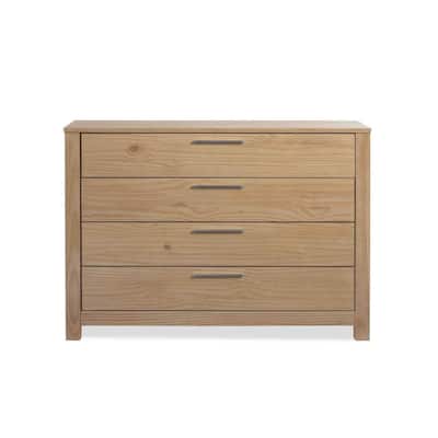 Grain Wood Furniture LOFT 4-drawer Solid Wood Dresser