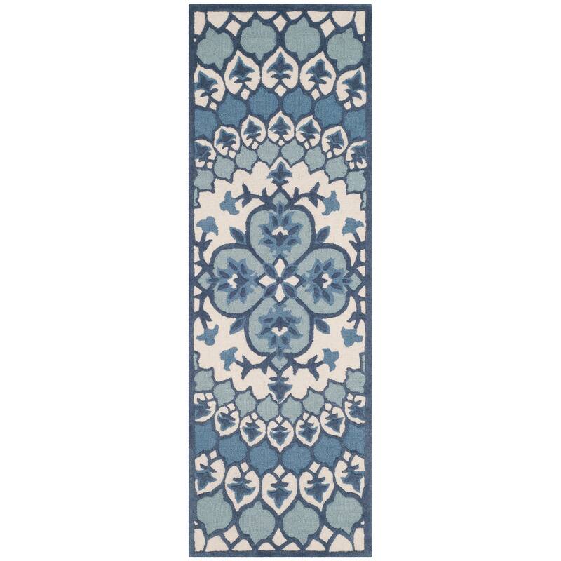 SAFAVIEH Handmade Bellagio Ronak Modern Oriental Wool Rug
