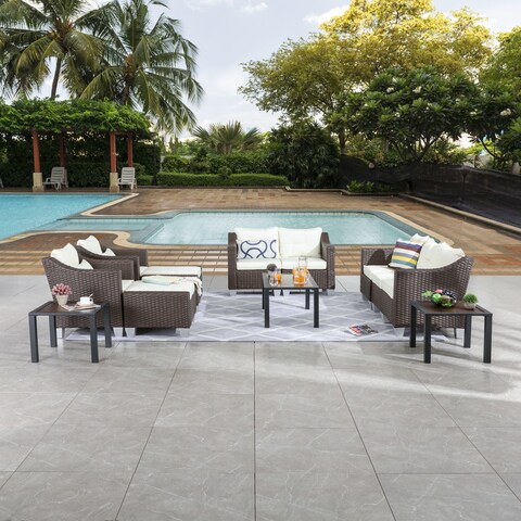 Patio Festival 12-Piece Conversation Set