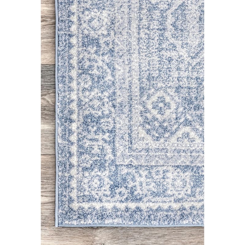 Nuloom Traditional Vintage Medallion Marg Area Rug