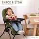 preview thumbnail 20 of 22, Dream On Me Snack & Stow High Chair