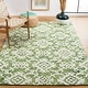 preview thumbnail 7 of 86, SAFAVIEH Handmade Blossom Linna Modern Floral Wool Rug 3' x 5' - Green/Ivory - Rectangle