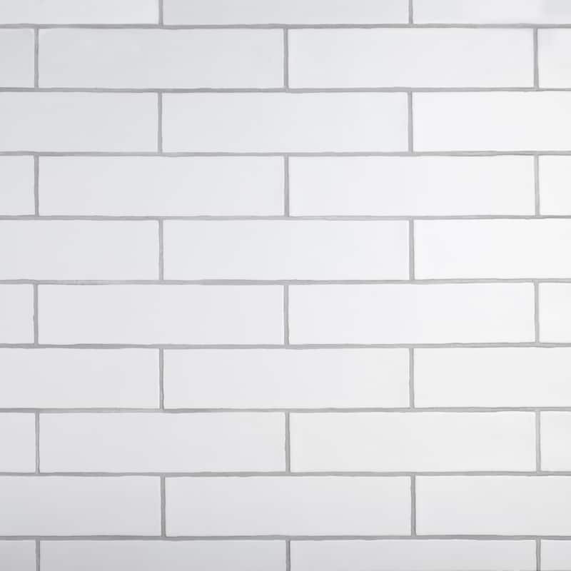 Merola Tile Chester Matte Bianco 3" x 12" Ceramic Wall Tile