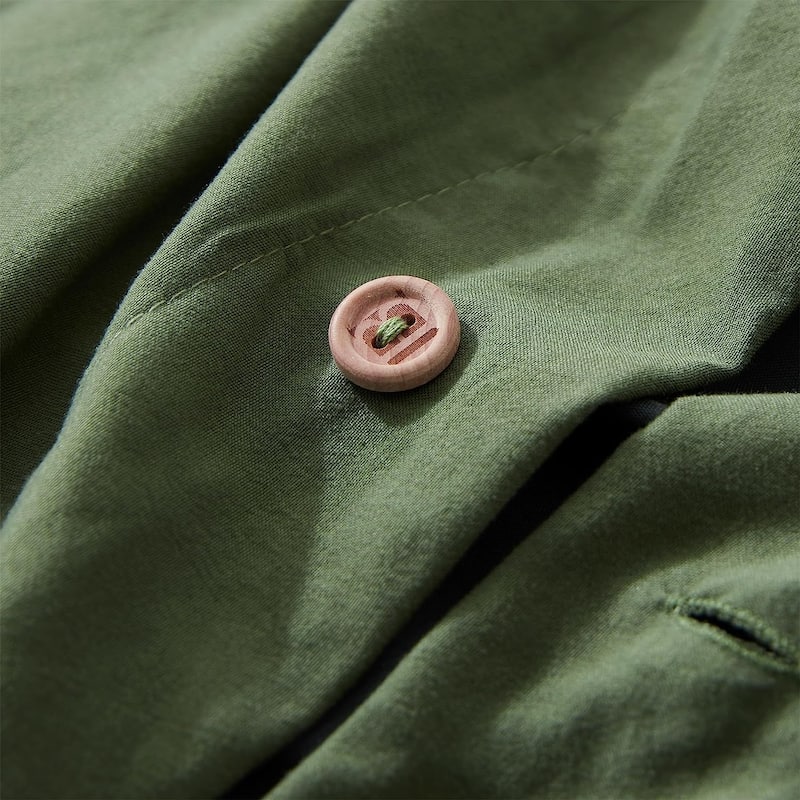 Natural Loft® Oversized Comforter - Hero Green