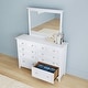preview thumbnail 11 of 15, Simply Solid Evalie Panel Bedroom Set