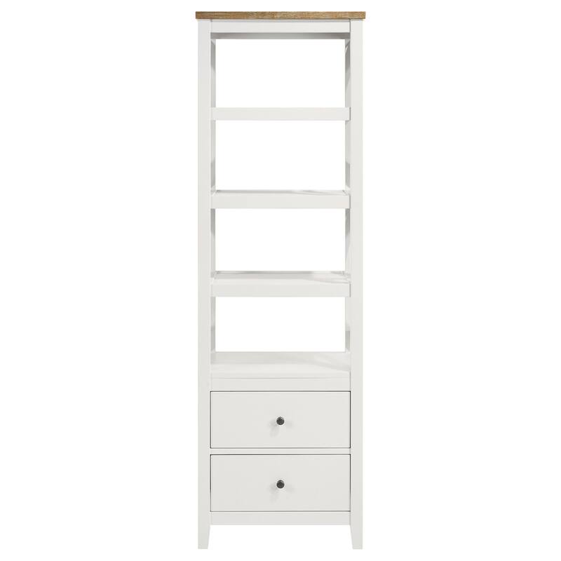 Hollis 3-piece 67-inch TV Stand Entertainment Center White
