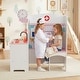 preview thumbnail 6 of 18, Gymax Kids Doctor Play Set w/Faucet Sink ECG Monitor Body Parts