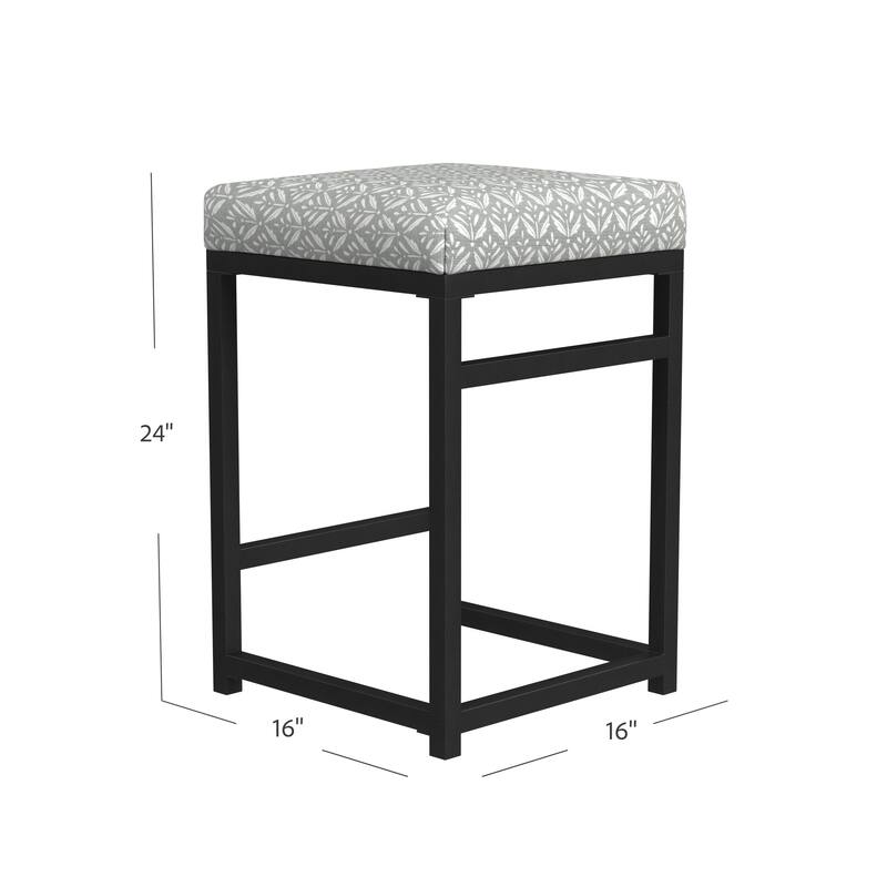 HomePop Backless Metal 24" Counter Stool - 24 inches