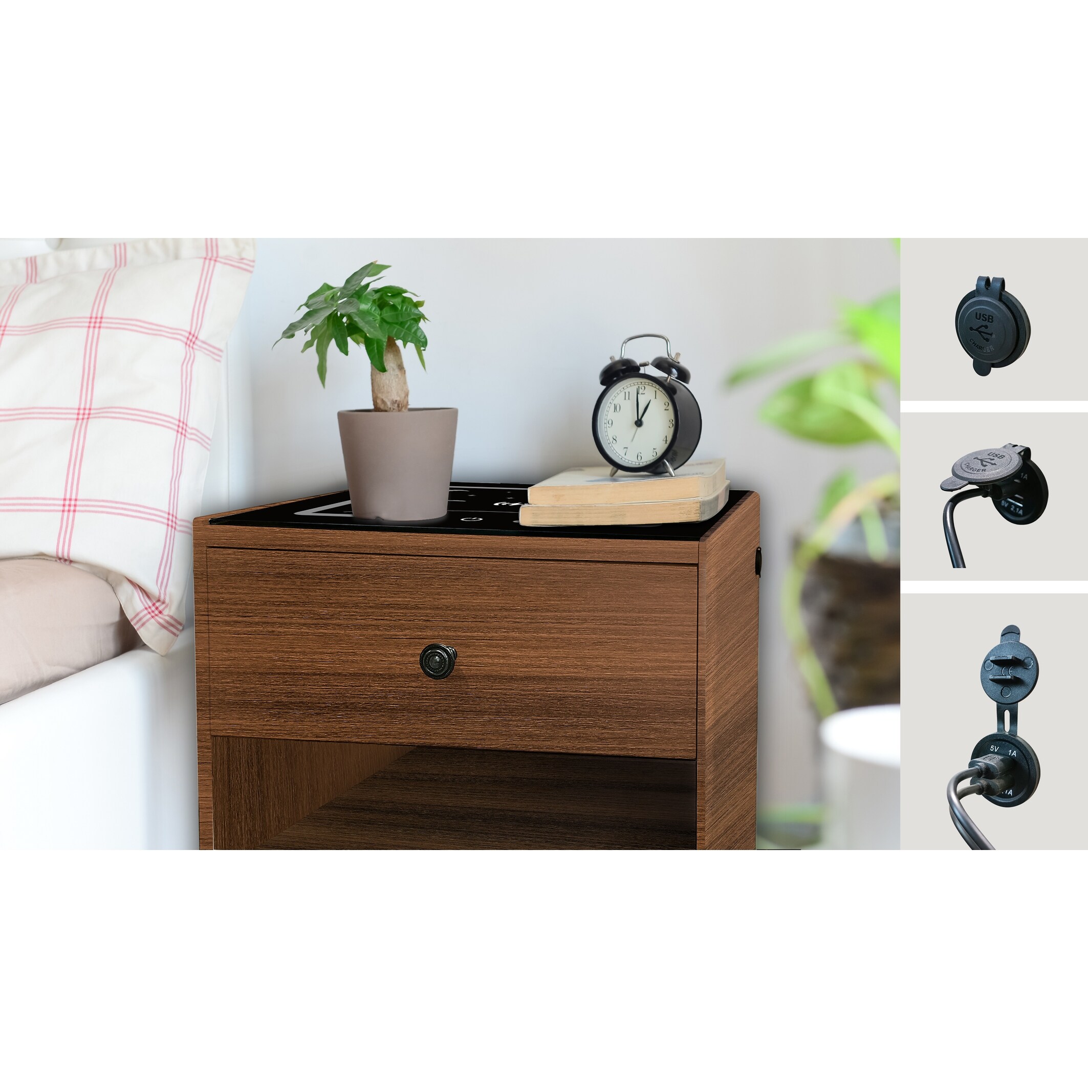 High end top night stands