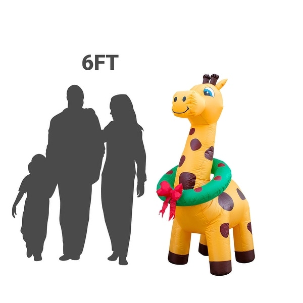 6ft giraffe stuffed animal