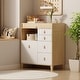 preview thumbnail 16 of 33, Versatile Nursery Changing Station with Ample Storage - White Dresser