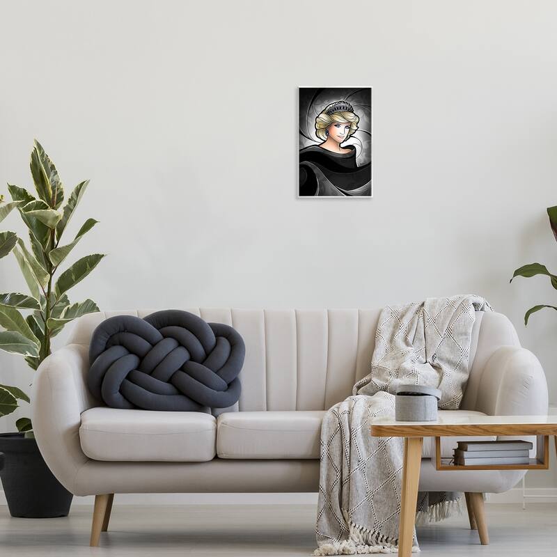 Stupell Royal Peoples' Princess Wall Plaque Art Design By Mandie Manzano