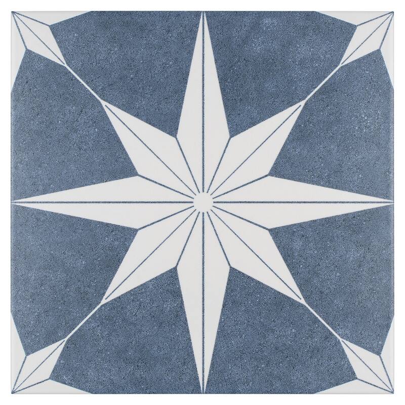 Merola Tile Stella Day 9-3/4" x 9-3/4" Porcelain Floor and Wall Tile