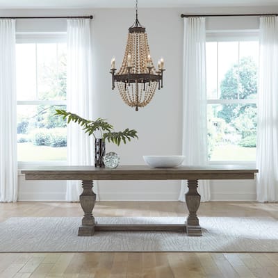 Westfield Havana Brown Trestle Table Set