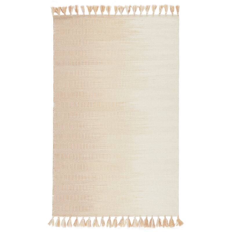 Ahmet Handmade Geometric Area Rug - 5' x 8' - Rectangle