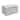 Badger Basket Flat Bench Top Toy and Storage Box - White