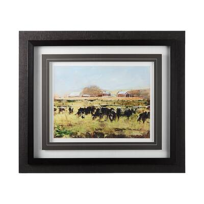 Out to Pasture II Framed Art Print