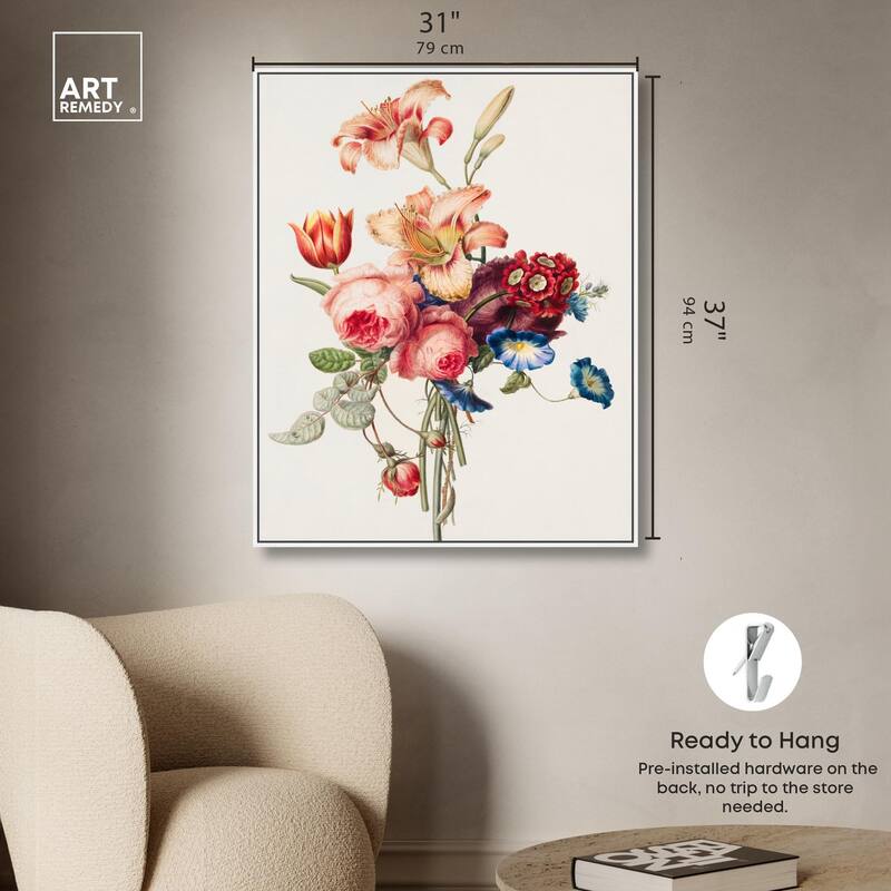 Bouquet 1820 Canvas by Art Remedy