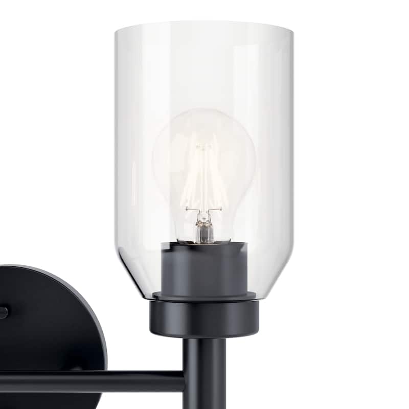 Kichler Lighting Madden Bathroom Vanity Light with Clear Glass