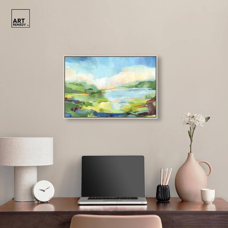 Walk on a Sunny Day Canvas by Art Remedy
