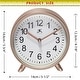preview thumbnail 21 of 19, Tabletop Alarm Clock - 5.75 in.