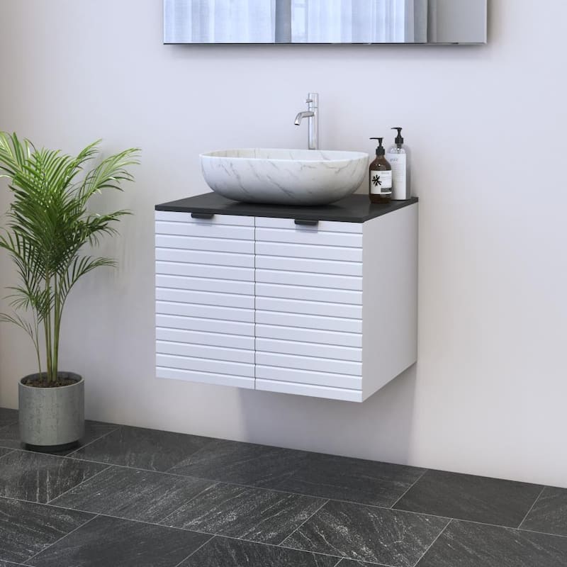 Capri 2D 60 Floating Bathroom Vanity (24" Width)