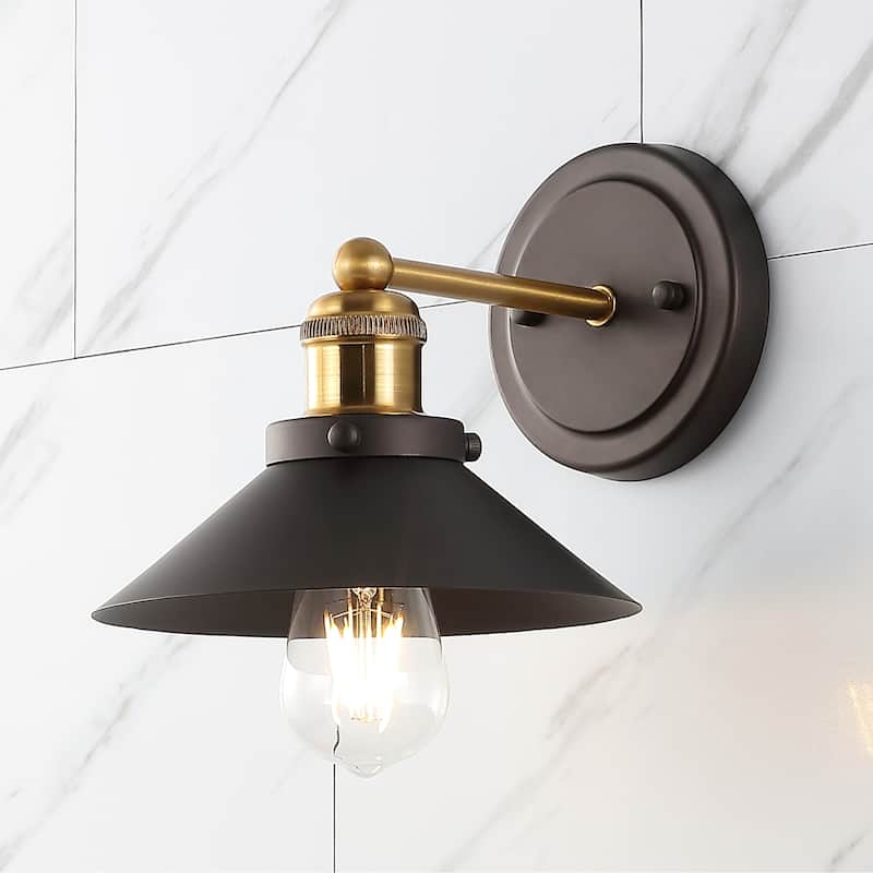 Florence Metal Shade Sconce, by JONATHAN Y