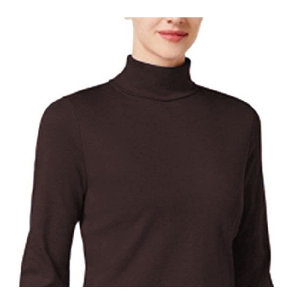 karen scott turtleneck tops
