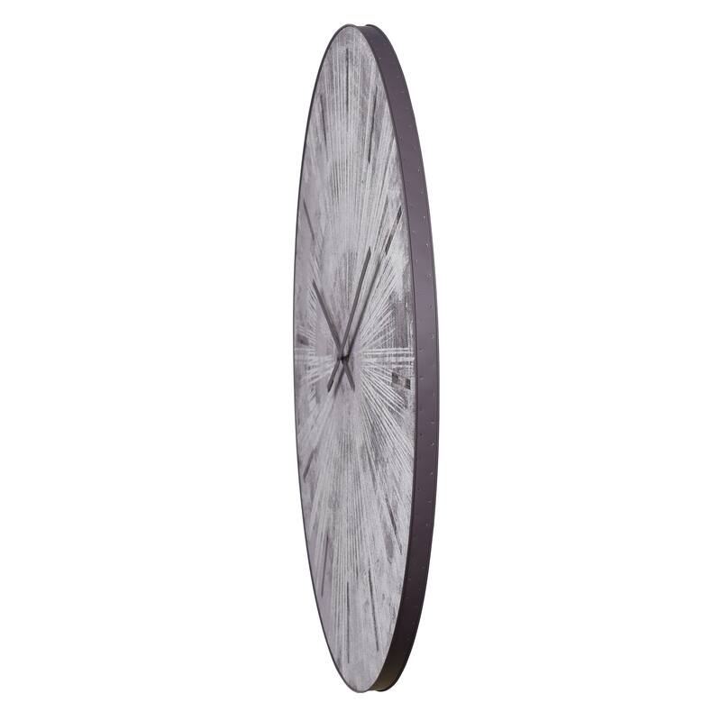Mina - Metal and Wood Wall Clock