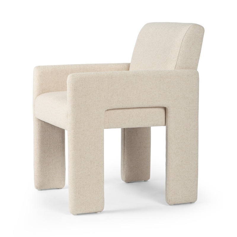 Dessa Dining Armchair-Ostend Natural - 23.25W x 27.25D x 33H