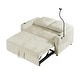 preview thumbnail 13 of 18, 53.9" Chenille Convertible Loveseat with Pull-Out Bed, 3 USB Ports, and Smart Storage