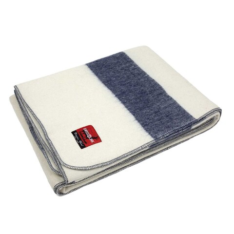 Swiss Link Military Surplus US Navy Reproduction 60 x 82" Classic Wool Blanket