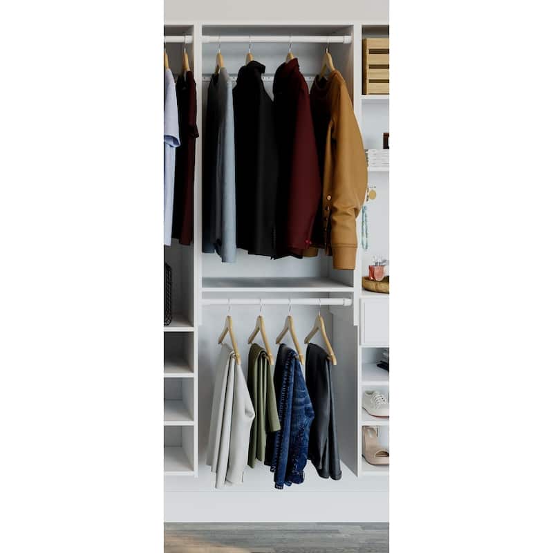 Easy Track Double Hang Laminate Tower Kit