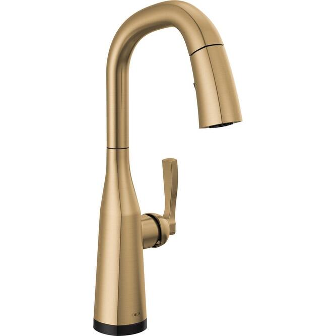 Delta Stryke 1.8 GPM Pull-Down Bar/Prep Faucet with On/Off Touch