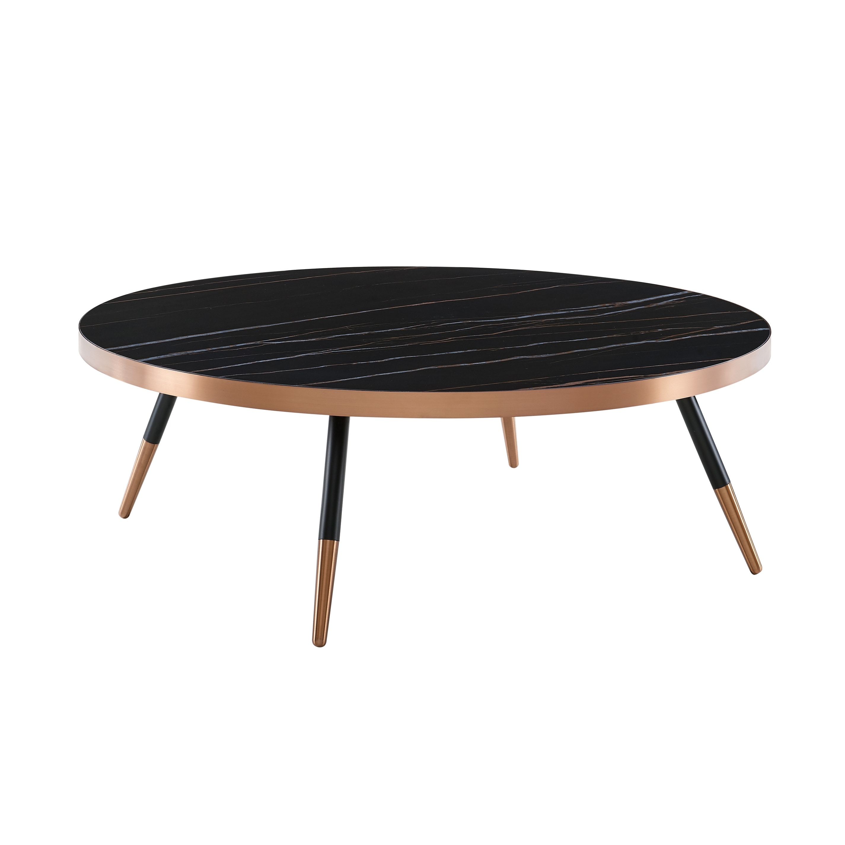 Luxury modrest coffee table Modrest Cayson Modern Black Ceramic Coffee Table Overstock 32450560